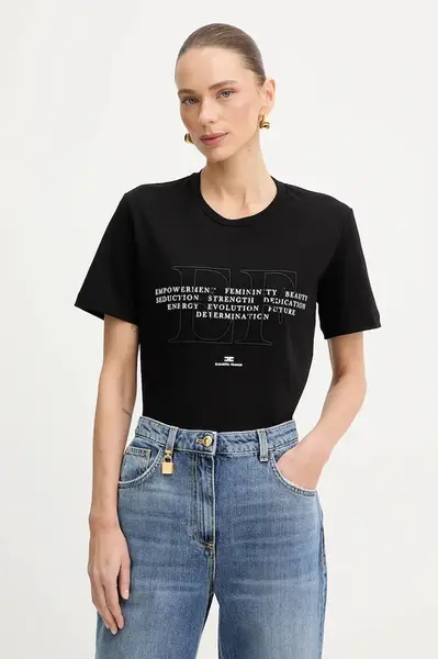 Bavlnené tričko Elisabetta Franchi