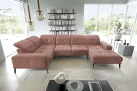 Sedací souprava Neviro Provedení: Levá varianta - podle zad, látka: Nube 24