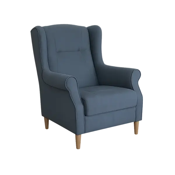 Křeslo Aneres látka: Shanghai Jeans