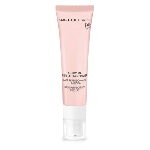 Naj-Oleari Glow Me Perfecting Primer rozjasňující pleťová a podkladová báze - Link Pink 01 28 ml