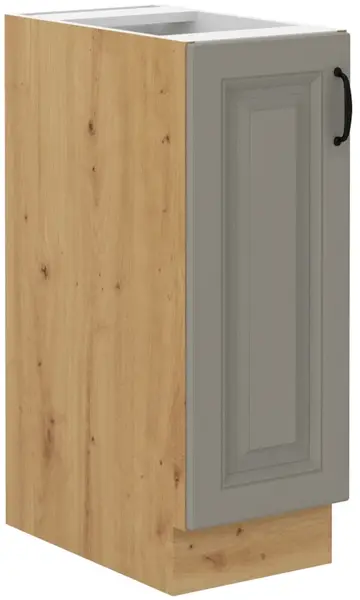 Spodní skříňka Stilo 30 D CARGO BB Barva korpusu: Dub artisan, Barva dvířek: Clay Grey