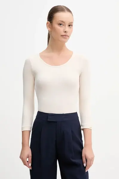 Body United Colors of Benetton dámské, béžová barva, 3P2Y3B005