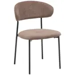 MID.YOU ŽIDLE, hnědá, černá