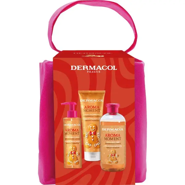 Dermacol Aroma Moment Gingerbread Cookies dárková sada ve vánočním stylu