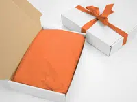 240 ks - Hodvábny papier 500x750 oranžový