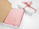 240 ks - Hodvábny papier 500x750 svetlo ružový