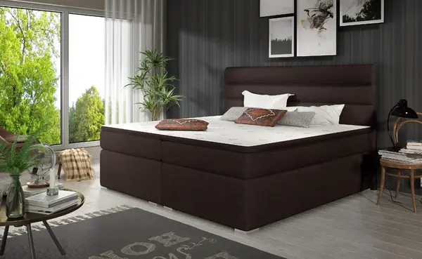 Boxspring Softy Rozměr: 160 x 200 cm, látka: Sawana 26