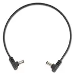 Rockboard Flat Power Cable - Black 30 cm / 11,81 angled/angled