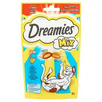 Dreamies Mix maškrty pre mačky s lososom a syrom 60 g