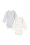 Body pre bábätká Fanga Fontana BELLO 2 PACK LS BODY OCS