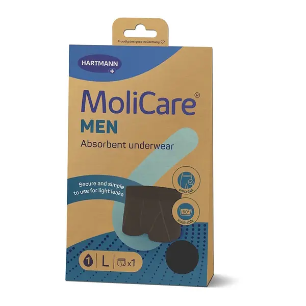 MOLICARE MEN Absorpční spodní prádlo L 1 kus + vložky X-change 5 kusů