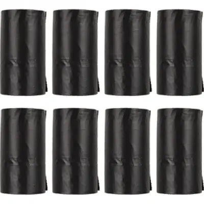 Flamingo sáčky na psí exkrementy - černé 8 x 15 ks