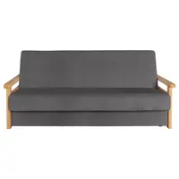 P & B ROZKLÁDACÍ POHOVKA, textil, barvy grafitu