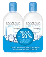 BIODERMA Hydrabio H2O micelární voda výhodné balení 2 x 500 ml