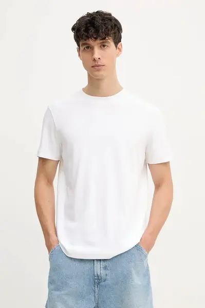 Bavlněné tričko Joop! bílá barva, 30045539