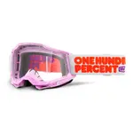 Motokrosové brýle 100% Accuri 2 Hundreds růžová, čiré plexi