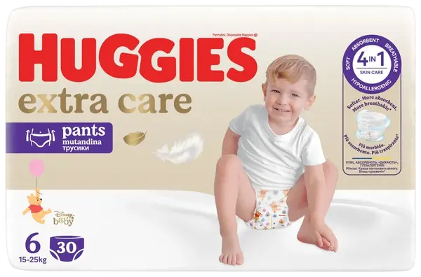 HUGGIES® Extra care pants 6 30 ks