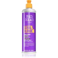 TIGI Serial Blonde Purple Toning Shampoo fialový tónovací šampon pro blond a melírované vlasy 400 ml