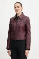 Kožená bunda Armani Exchange