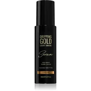 Dripping Gold Luxury Tanning Serum samoopalovací přípravek na tělo a obličej odstín Ultra Dark 150 ml