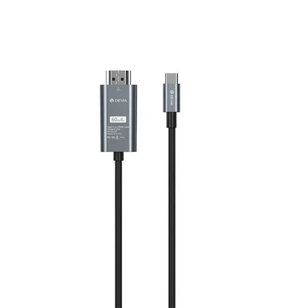 Kabel DEVIA EC084 USB-C/HDMI 4K 2m Black