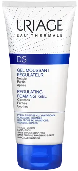 URIAGE Čistiaci gél na suchú a podráždenú pokožku D.S. (Regulating Foaming Gél) 150 ml