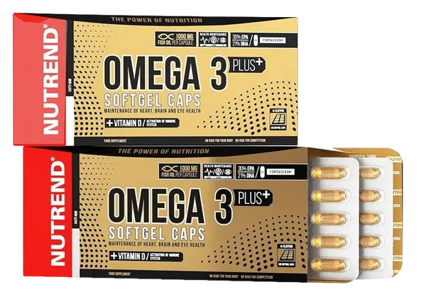 NUTREND Omega 3 Plus Softgel Caps 120 kapsúl