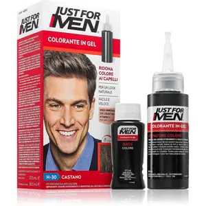 Just for Men Color Kit tónovacia farba na vlasy pre mužov odtieň H-30 Light Medium Brown 1 ks