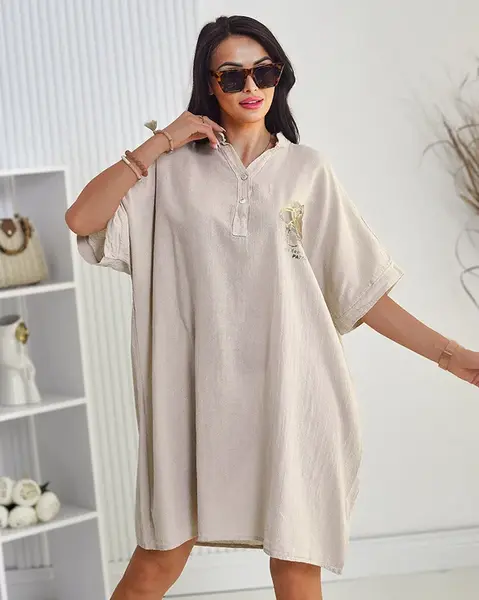 Resti Women's oversize cotton summer tunic