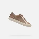Brown women's sneakers Geox Emmeleny - Women's