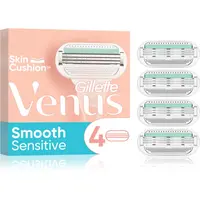 Gillette Venus Smooth Sensitive náhradné hlavice 4 ks