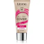 Lirene ALL DAY COVER! krycí fluidný make-up odtieň 22 Natural 30 ml