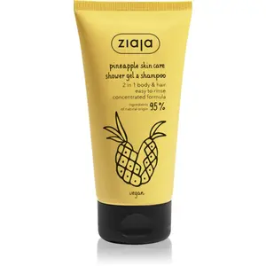 Ziaja Pineapple energizujúci sprchový gél na telo a vlasy 160 ml
