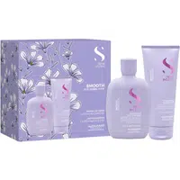 Alfaparf Milano Semi di Lino Smooth Kit sada pre nepoddajné a krepovité vlasy