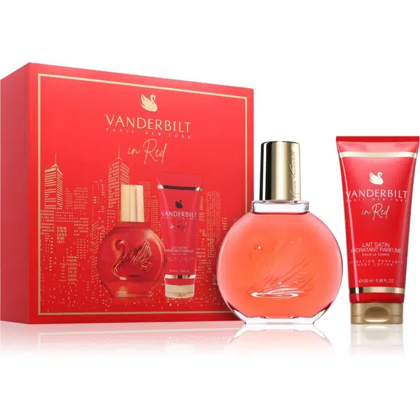 Gloria Vanderbilt In Red darčeková sada pre ženy 1 ks
