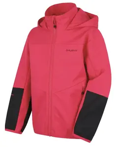 Husky  Sonny K pink, 122 Detská softshell bunda