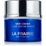 La Prairie Skin Caviar Luxe Cream Sheer luxusný spevňujúci krém s vyživujúcim účinkom 50 ml