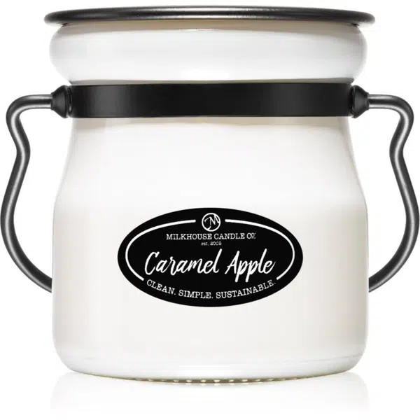 Milkhouse Candle Co. Creamery Caramel Apple vonná sviečka Cream Jar 142 g