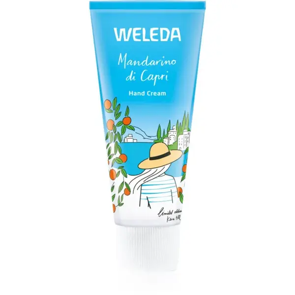 Weleda Mandarino di Capri hydratačný krém na ruky Mandarin, Lavender and Rosemary 50 ml