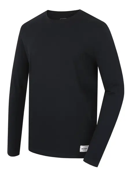 Husky  Tee Loba M black, M Pánske bavlnené tričko