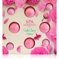 Spa Moments Wild Cherry Kisses šumivé gule do kúpeľa