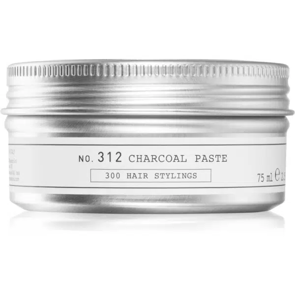 DEPOT 300 HAIR STYLING NO. 312 CHARCOAL PASTE pomáda na vlasy so silným spevnením 75 ml