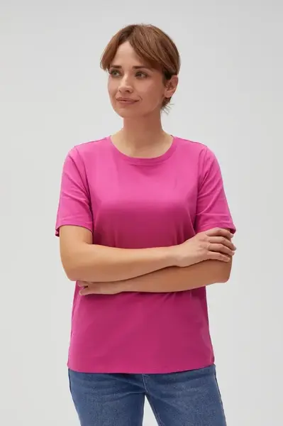 Marisse Women's T-Shirt L-Ts-4624 Fuchsia