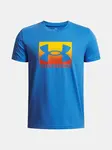 Boys' T-shirt Under Armour UA B BOXED SPORTS UPDATE SS-BLU - Boys
