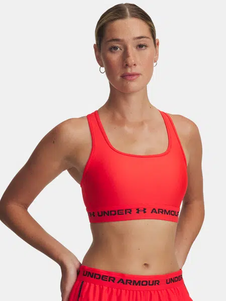 Women's bra Under Armour Crossback Mid Bra-RED - Women's