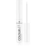 essence COLOUR it! tekuté linky na oči odtieň 02 White 3 ml