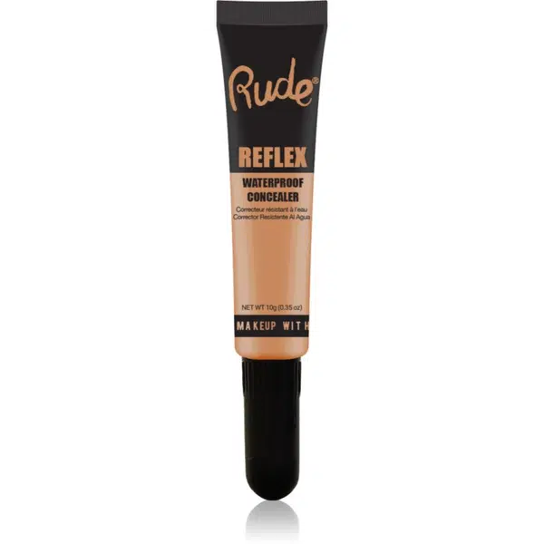 Rude Cosmetics Reflex Waterproof Concealer vodeodolný korektor pre plné krytie odtieň Honey 08 10 g