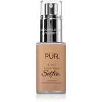 PÜR Cosmetics 4-in-1 Love Your Selfie make-up a korektor 2 v 1 odtieň TP2 30 ml