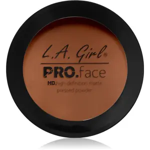 L.A. Girl Cosmetics PRO. Face HD kompaktný púder s matným efektom odtieň Warm Caramel 7 g