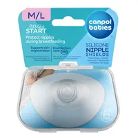 CANPOL BABIES Chránič prsní bradavky EasyStart univerzální M/L 2 ks